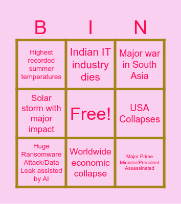 Varnstradamus's Scripture Bingo Card