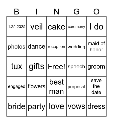 Engagement Bingo Card