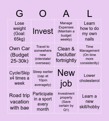 2 0 2 5    B I N G O Bingo Card