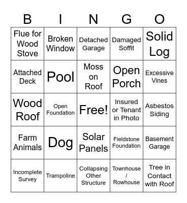 Survey Bingo! Bingo Card