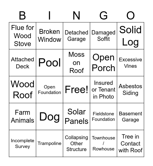 Survey Bingo! Bingo Card