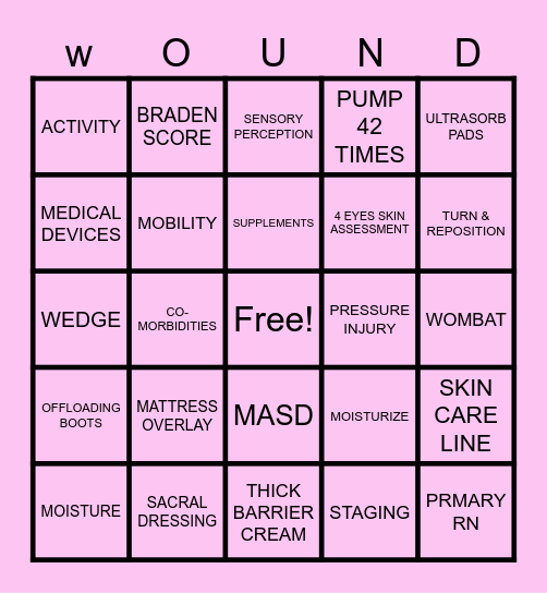 SKILLS FAIR 2025 Bingo Card