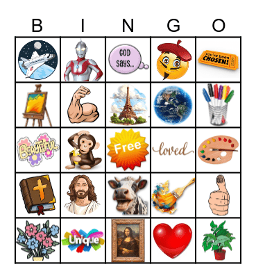 GOD SAYS... Bingo Card
