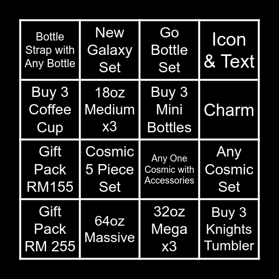 Sunway Gang BINGO (FT) Bingo Card