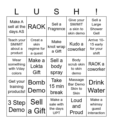 Valentines Bingo! Bingo Card