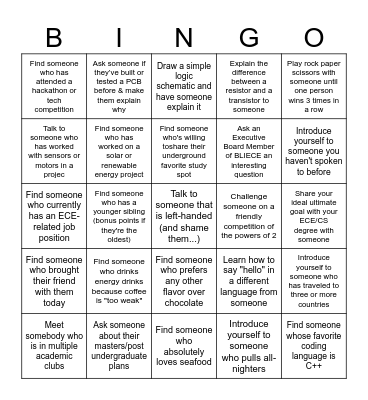 BLIECE 1/27 Bingo Card