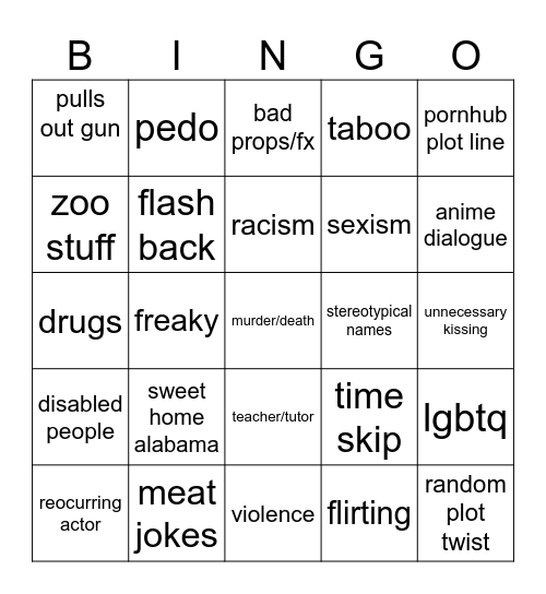 tomorrows teachings Bingo Card