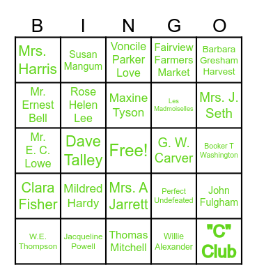 WOLVERINES BINGO Card
