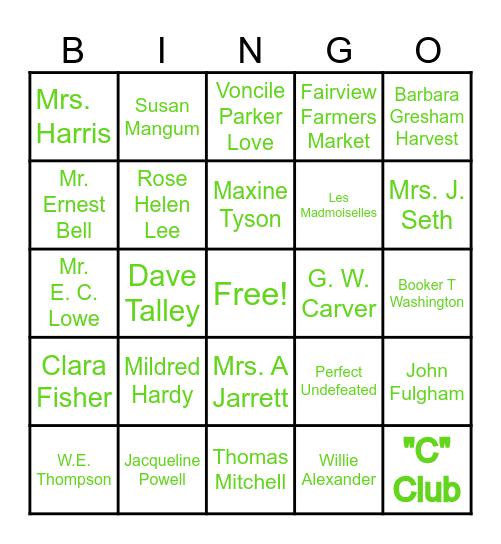 WOLVERINES BINGO Card
