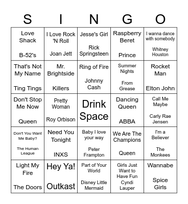 Hockinson Market Bingo Card