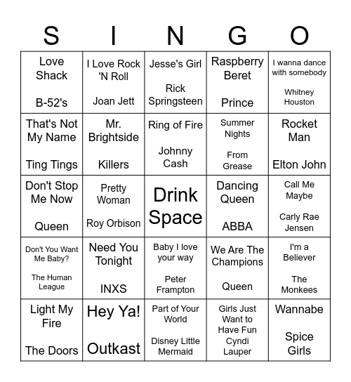 Hockinson Market Bingo Card