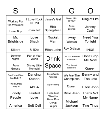 Hockinson Market Bingo Card