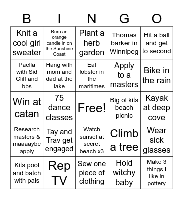 2025 bb witch bingo Card