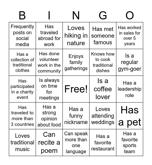 Sales Kickoff Event 2025 Optimiza Bingo Card