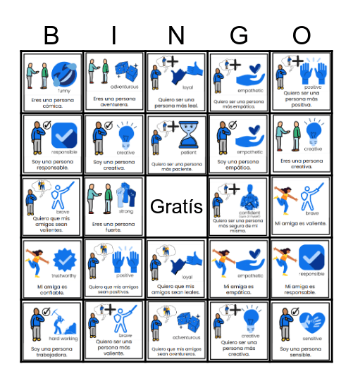 S1U13 Características Bingo Card