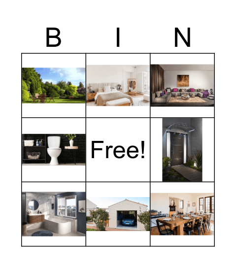 La Maison Bingo Card