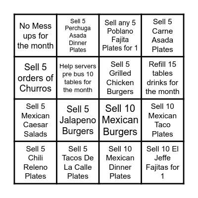 Mami's Host February BINGO Card