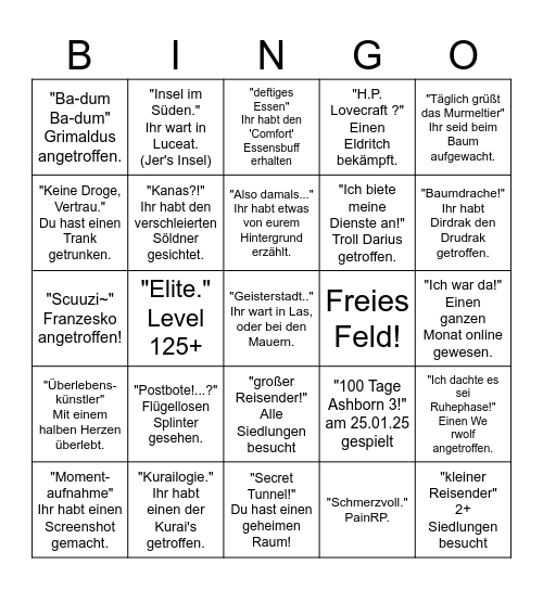 Ashborne3 Bingo16 Bingo Card