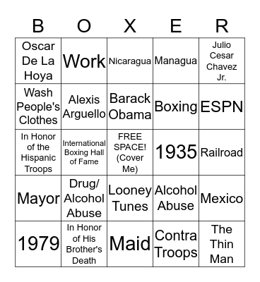 PAY ATTENTION :) Bingo Card