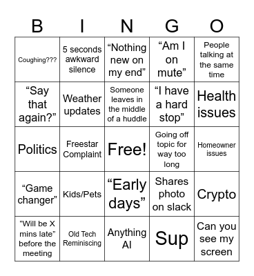 Promius Bingo Card