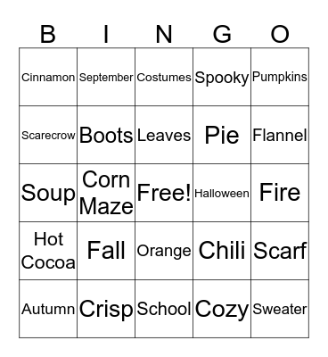 Bridgeside Bingo Card