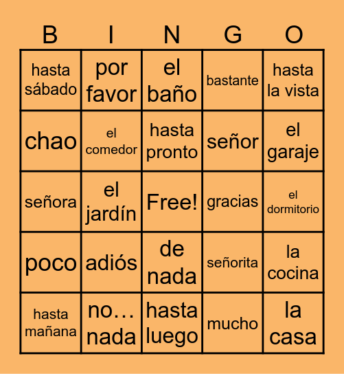 SP2: UP (Terms 21-40 & 50-53) Bingo Card