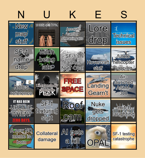 0.30 DEVSTREAM BINGO Card