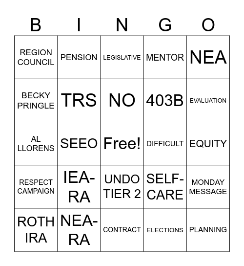 2025 | SPARKS BINGO Card