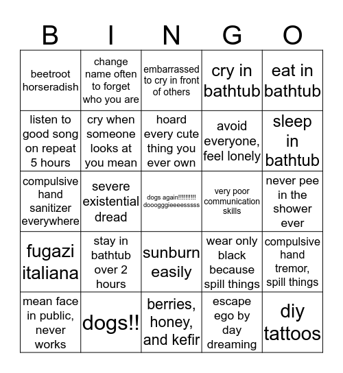 this person Bingo Card