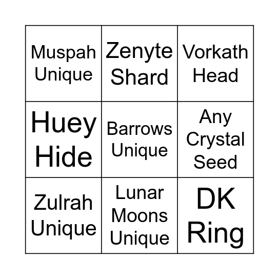 Tic Tac Toe Bingo Card