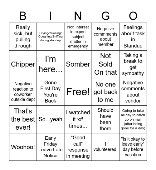 BingoLer Bingo Card