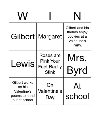 Reading Bingo! Bingo Card