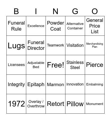 Let's kick some A S T R A L Bingo Card