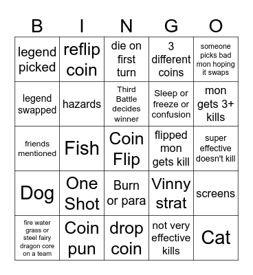 patterzz Bingo Card