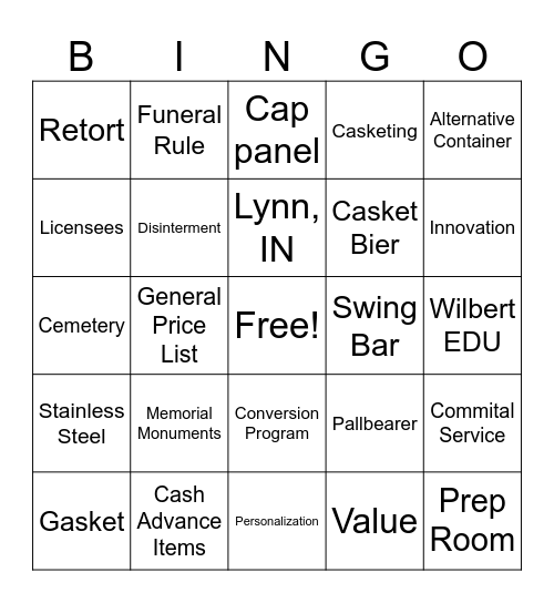 Let's kick some A S T R A L Bingo Card