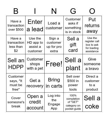 Homer Bingo Card