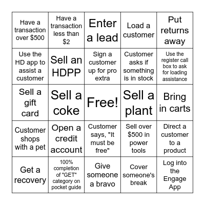 Homer Bingo Card