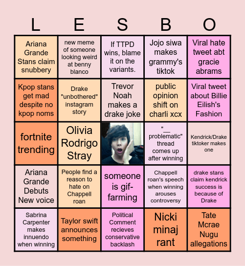 LESBINGO Card