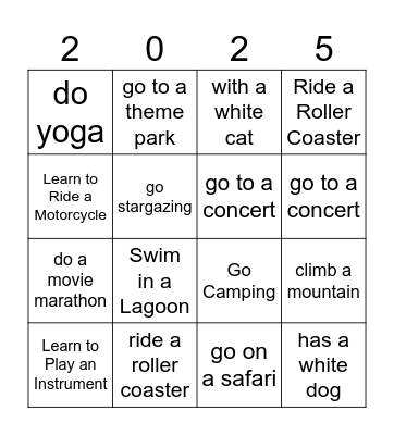 SLUMBER PARTY Bingo Card