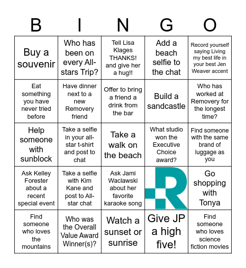 2024 All-Stars BINGO Card