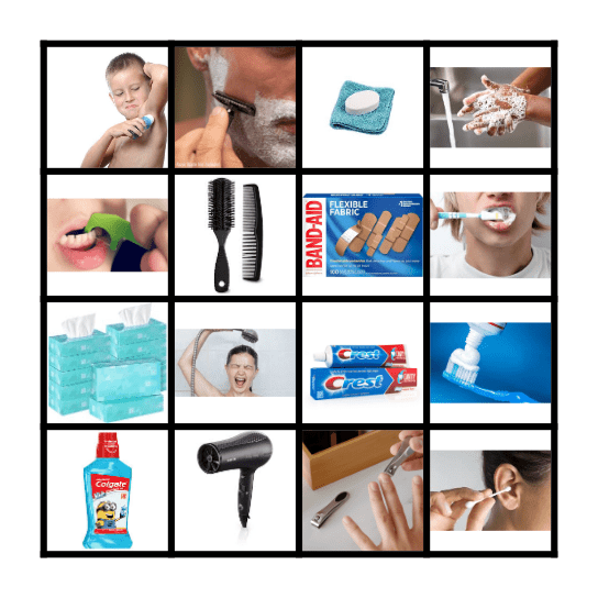 HYGIENE Bingo Card