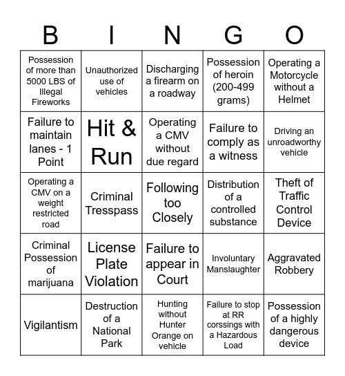 MARTHA BINGO 1/31/2025 Bingo Card
