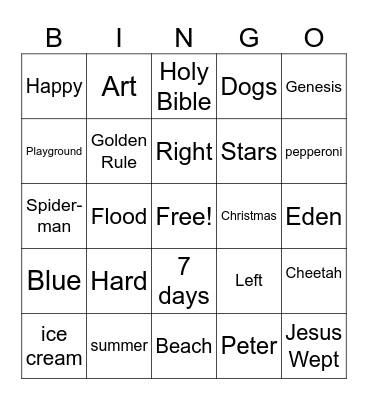 Fun-Tastic Friday: January 2025 Edition Bingo Card