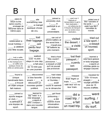 GO-LaSalle BINGO Card