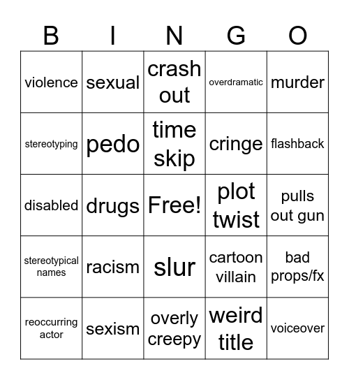 tomorrows teachings Bingo Card