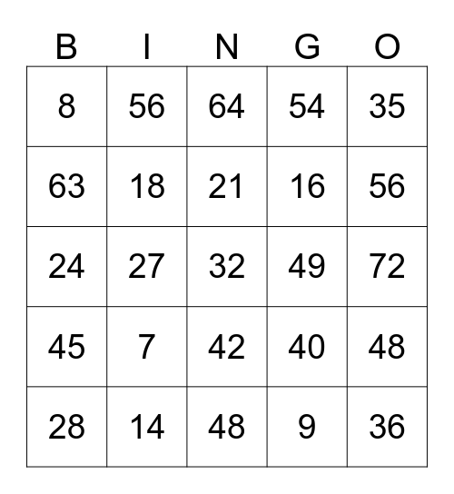 multiple-bingo-card