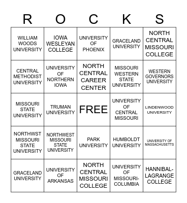 I LEARNED STUFF THERE.... Bingo Card