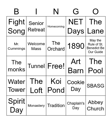 CSW Bingo 2025 Bingo Card