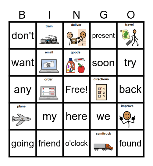 Where Does It Come From? Bingo Card