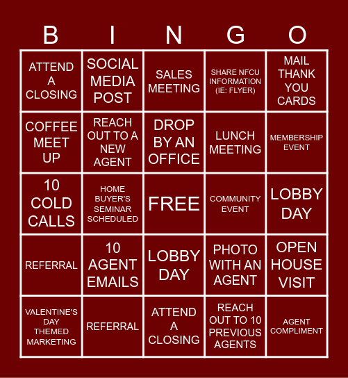WEEK 2 - MARKETING Bingo Card